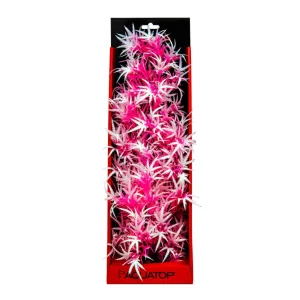 AquaTop Vibrant Fluorescent Cannabis Plant Pink Frost, 16 in