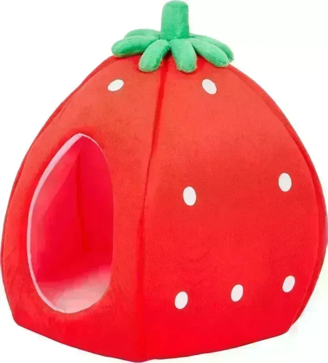 YML Strawberry Pet Bed House - Image 2