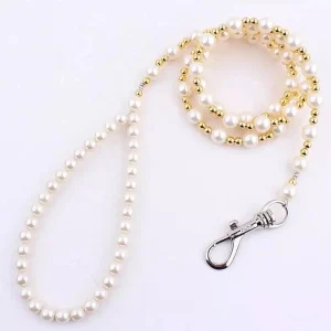 Princess in Pearls Dog Leash