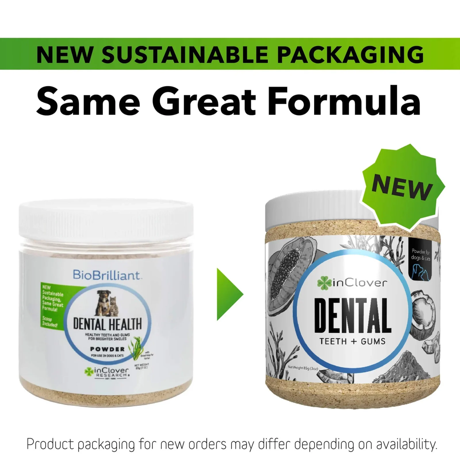 In Clover Dental Powder for Dogs & Cats - Image 2