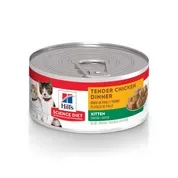 Hill's Science Diet Kitten Tender Chicken Dinner Wet Cat Food