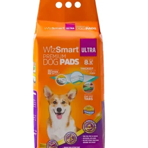 WizSmart All Day Dry Dog Pads Ultra, 30-Count
