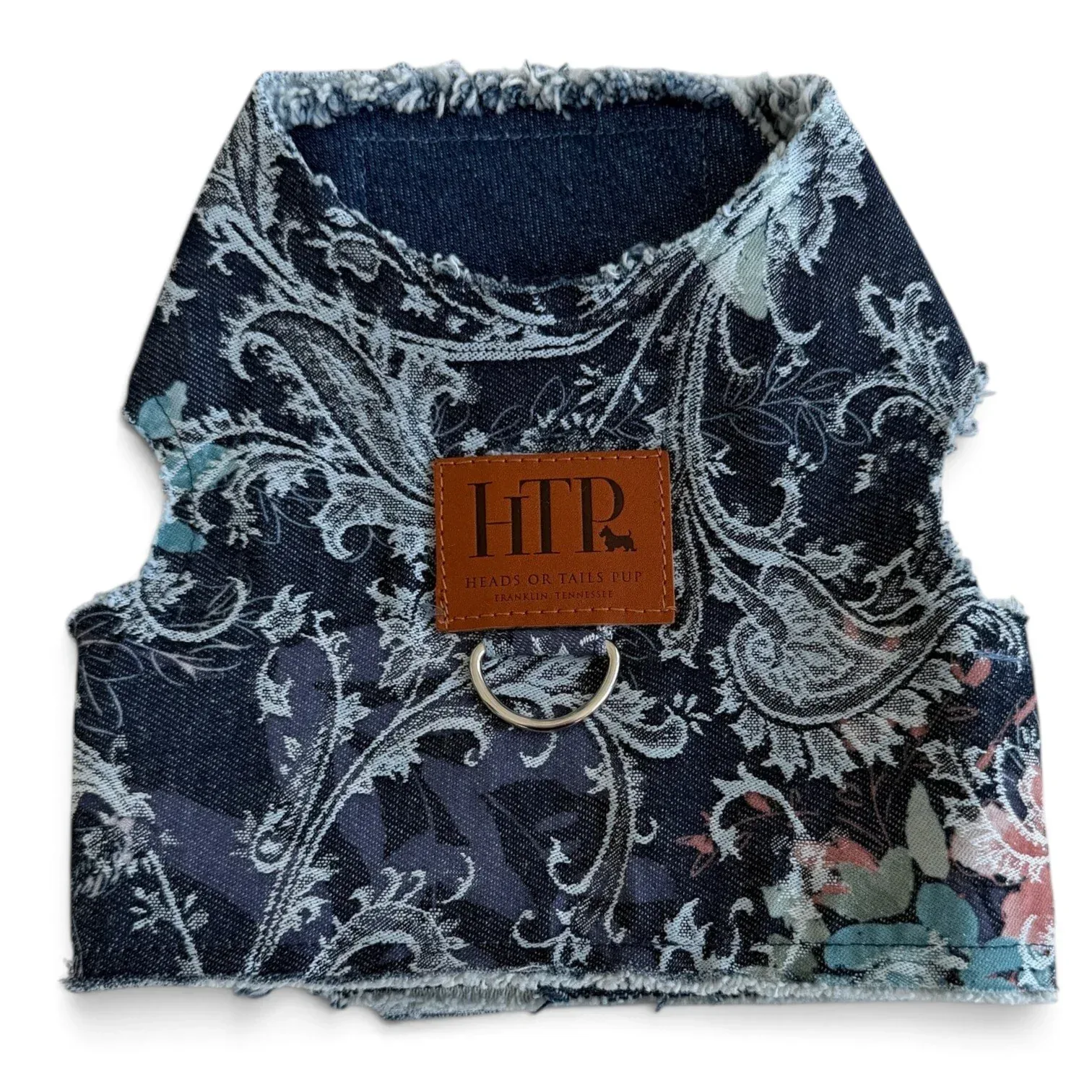Printed Paint Denim Harness