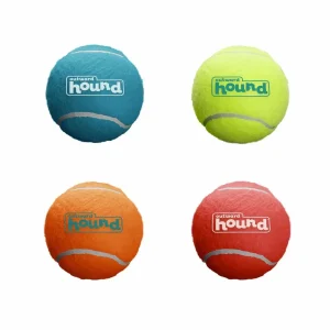 Outward Hound Squeaker Ballz Multicolor Small, 4-Count
