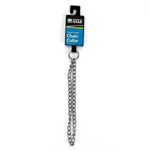GG XLt Wt Chain Dog Collar 16 in 2 mm