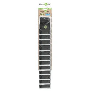 CG Rplcmnt Waste Bag Clip Strip, 3-Count