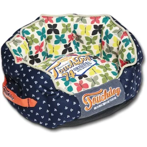 Touchdog ® 'Chirpin-Avery' Rounded Premium Designer Dog Bed