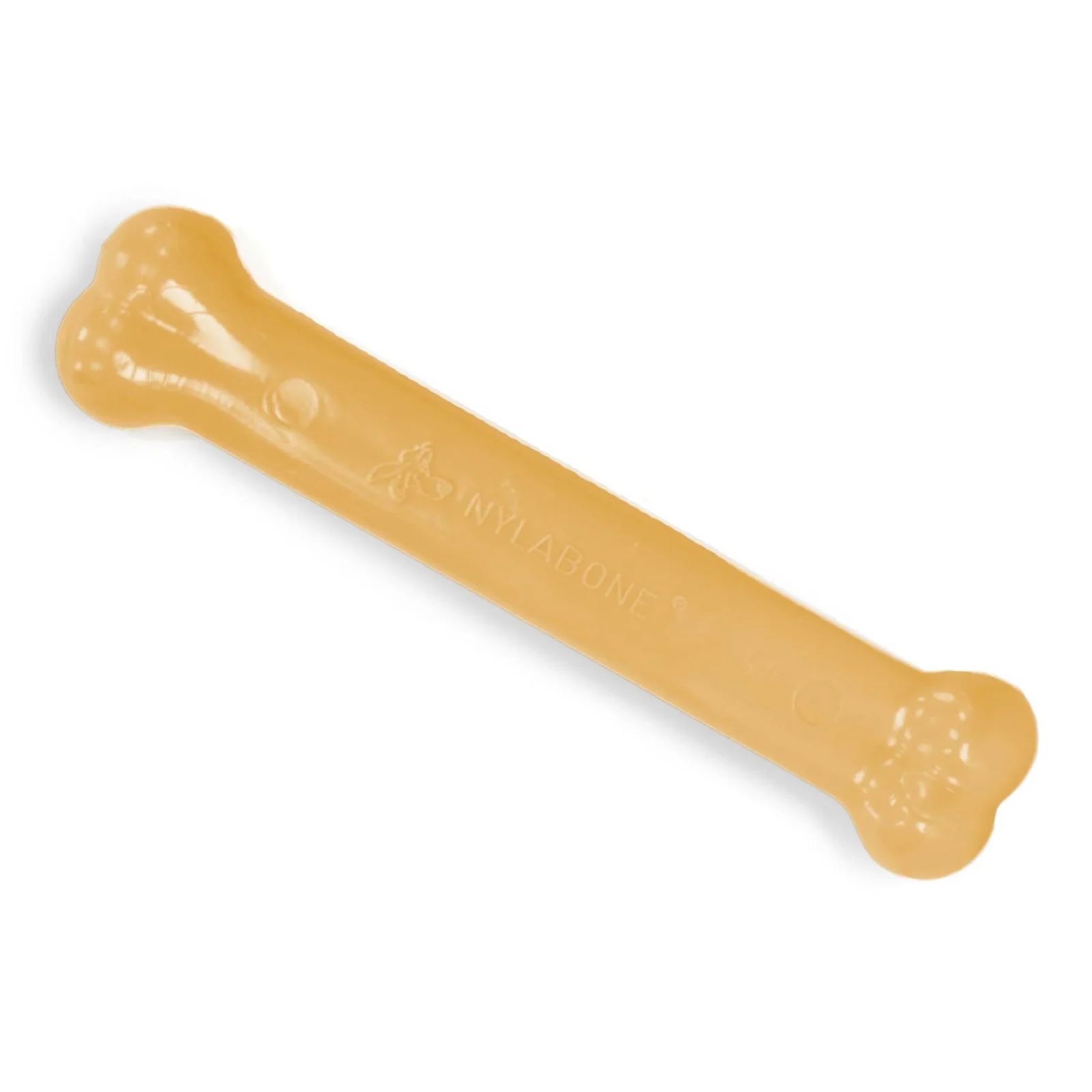 Nylabone Classic Bone Durable Power-Chew Peanut Butter Flavored Nylon Chew Dog Toy - Image 2