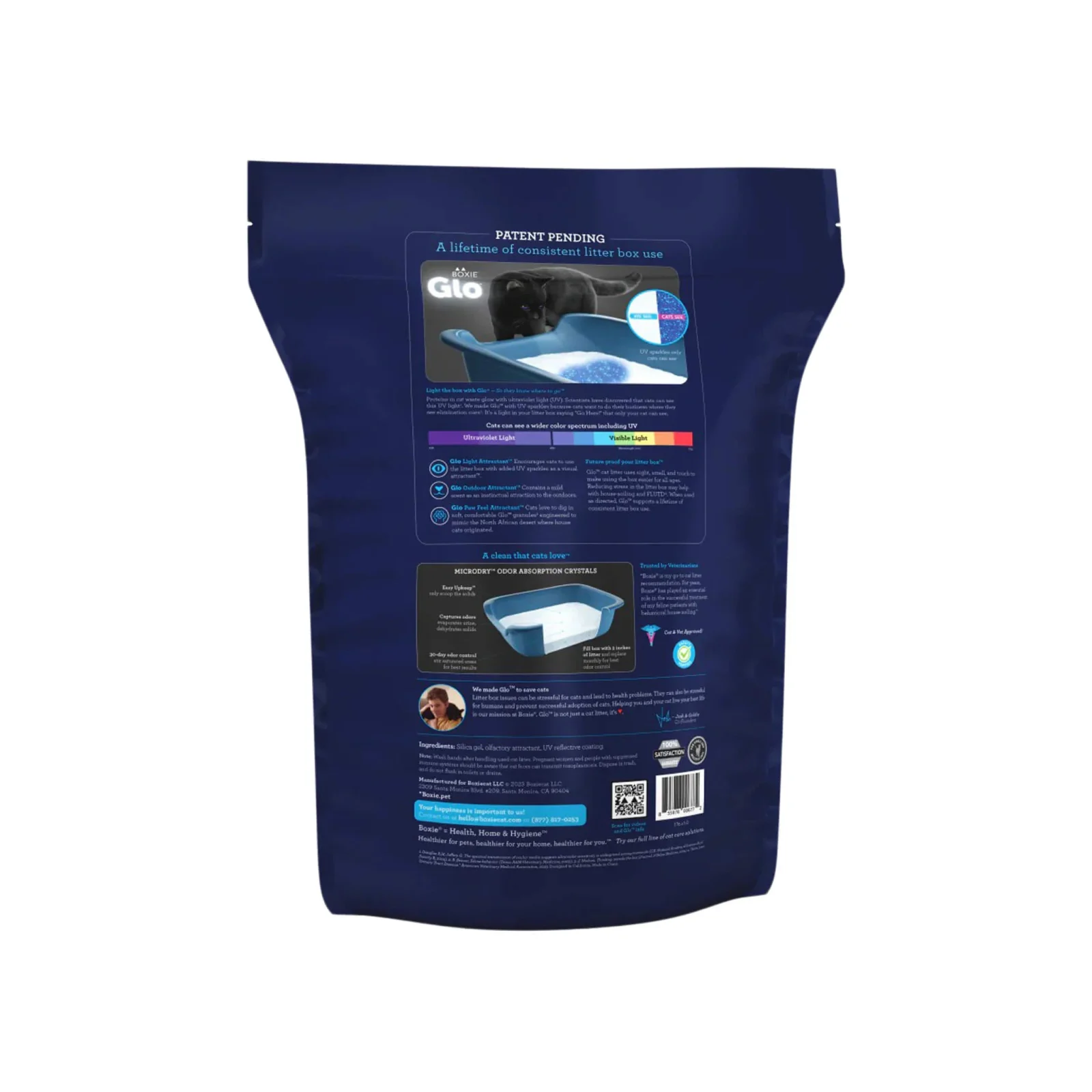 Boxiecat Glo Natural Attractions Non-Clumping Crystal Cat Litter - Image 2