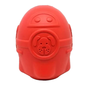 SN Rocketman Durable Rubber Treat Dispenser & Chew Dog Toy
