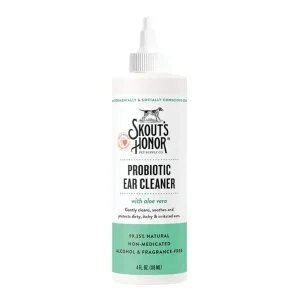 Skouts Honor Dog Probiotic ear Cleaner 4 oz