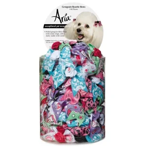 AR Grosgrain Rosette Bows Canister 100 ct