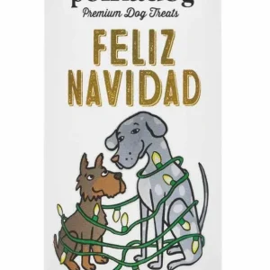 Polkadog Holiday Mini Tube: Feliz Navidad, Sweet Potato and Beef 2.5 oz