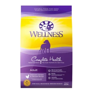 Wellness Dog Chicken, 15 lb Adult Complete Health