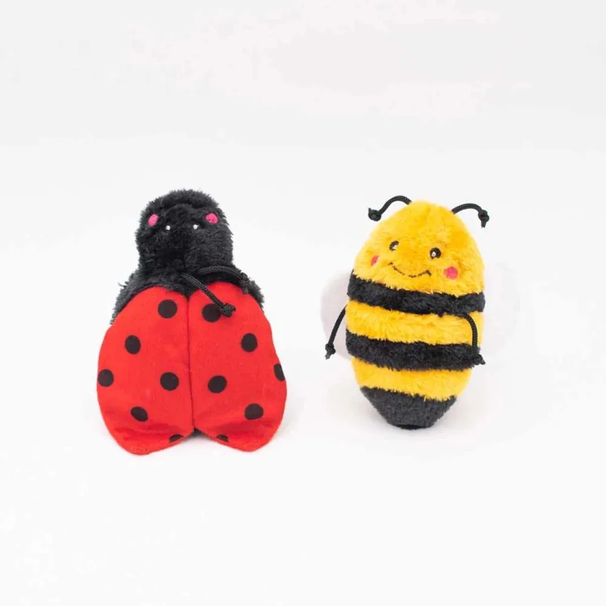 ZippyPaws Crinkle Bee and Ladybug, 2-Count - Image 2