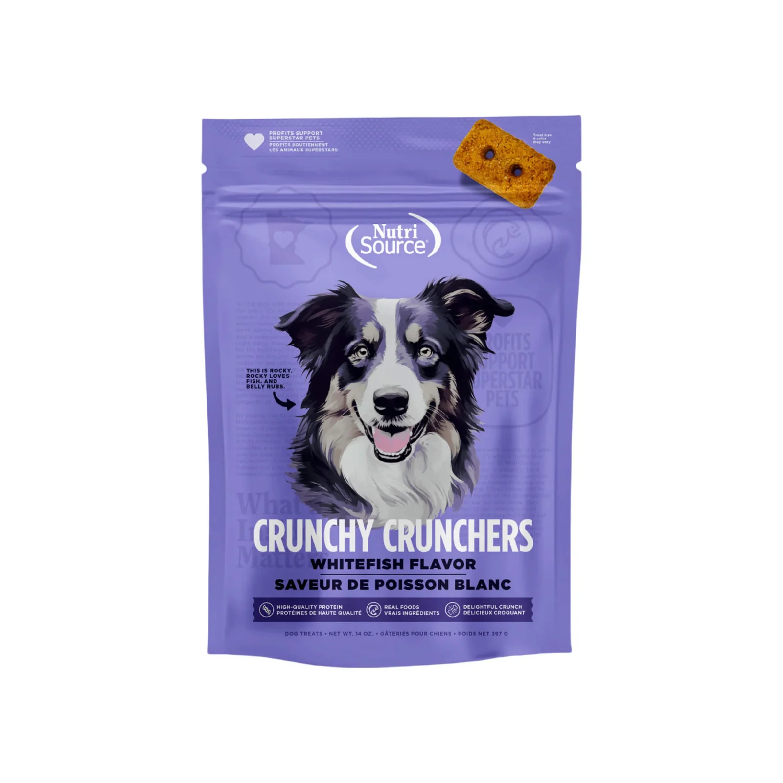 Nutrisource Crunchy Crunchers Grain Free Dog Biscuits - Image 2