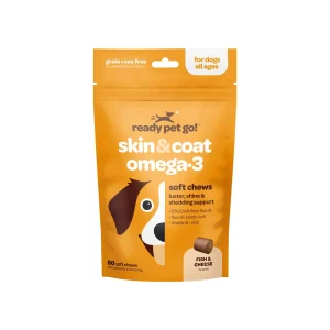 Ready Pet Go! Skin & Coat Omega-3 Supplement for Dogs