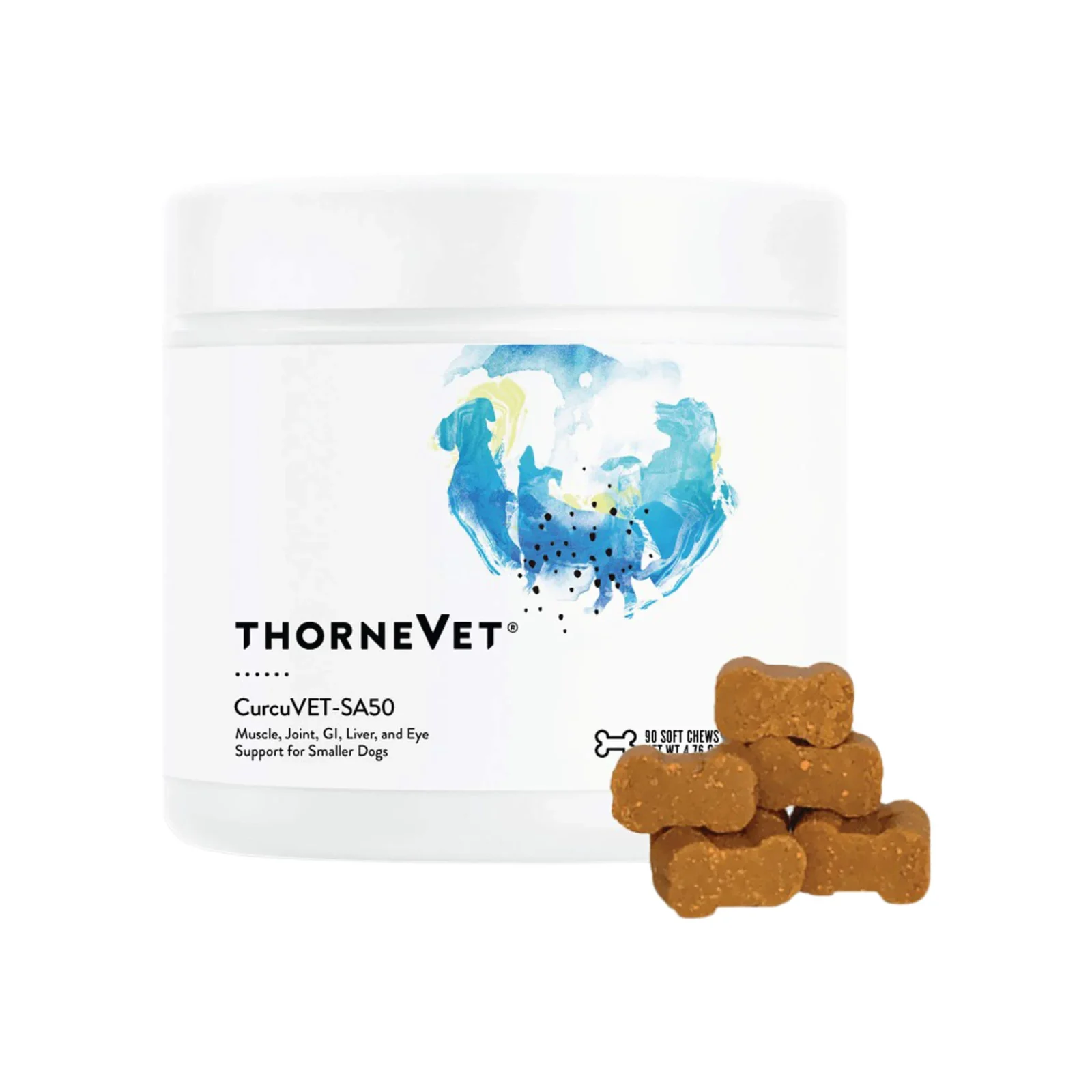 ThorneVet CurcuVET-SA50 Small Breed Dog Supplement - Image 2