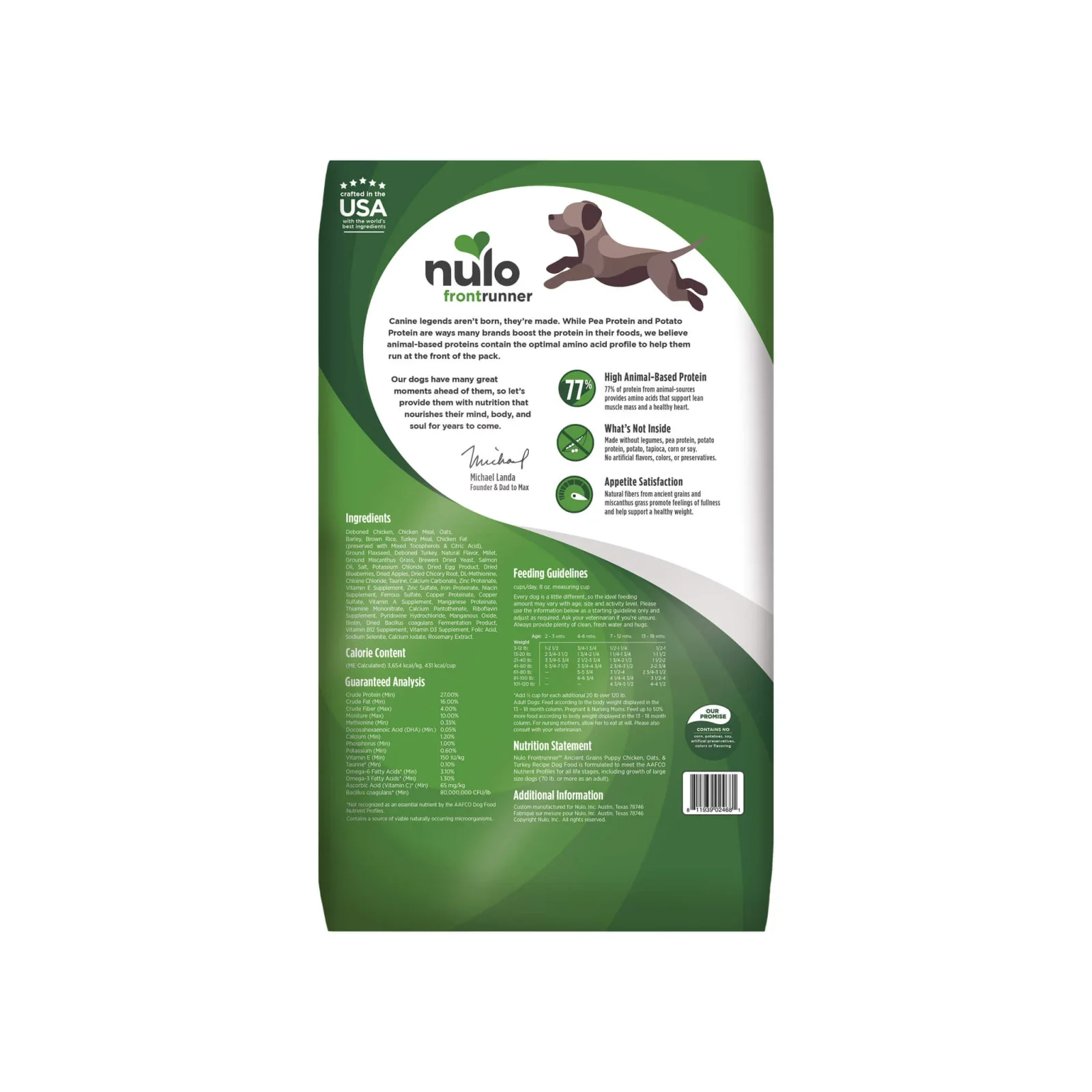 Nulo Frontrunner Puppy Dry Dog Food - Image 2