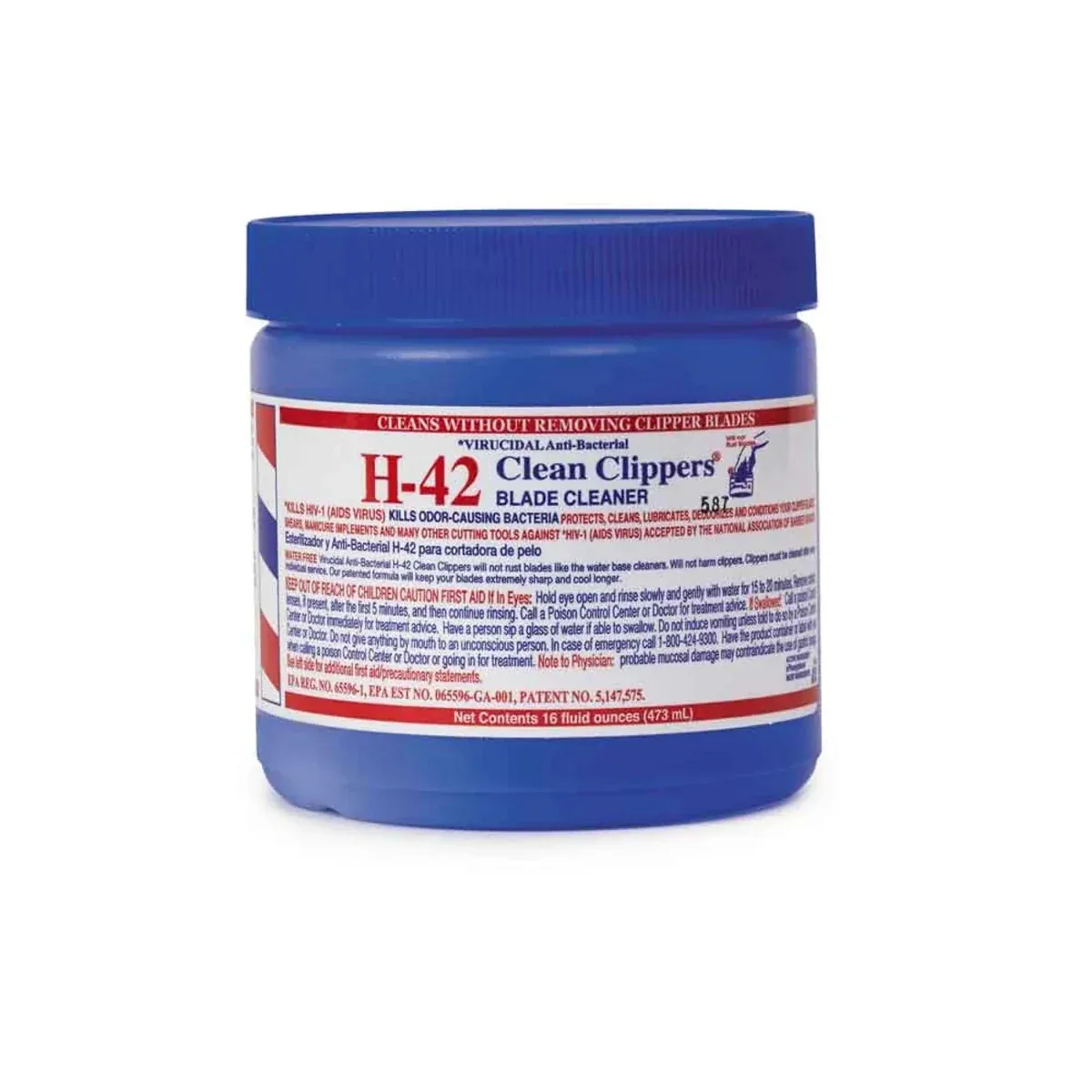 H42 Anti-Bact Cln Clippers Jar 16 oz