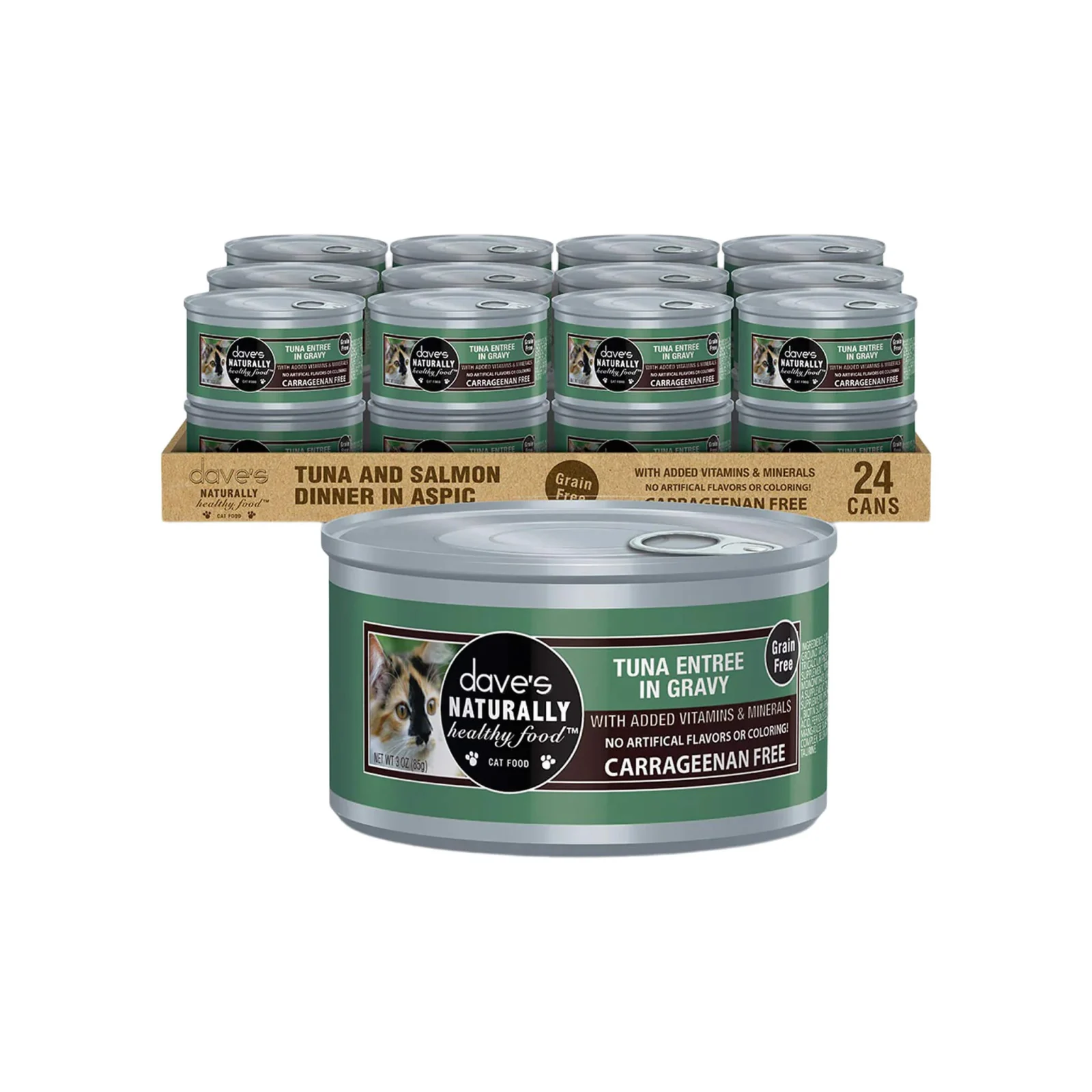 Dave's Pet Food Dinner in Gravy Grain Free Wet Cat Food - Image 2