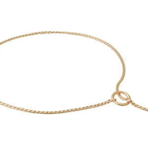 Slip Snake Show Chain Dog Collar (30 in x 3.0 mm)