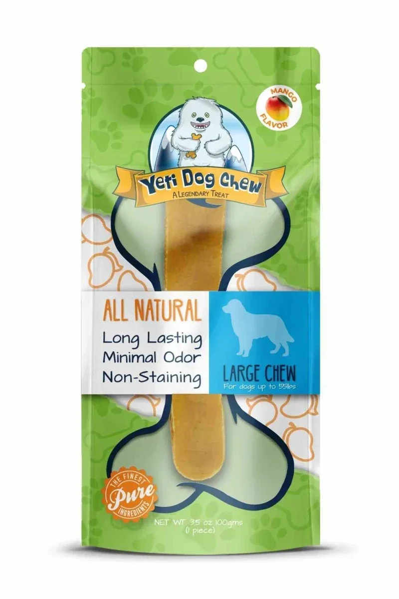 Yeti Dog Chews Mango Large Chews 1 ct 3.5 oz - Image 2