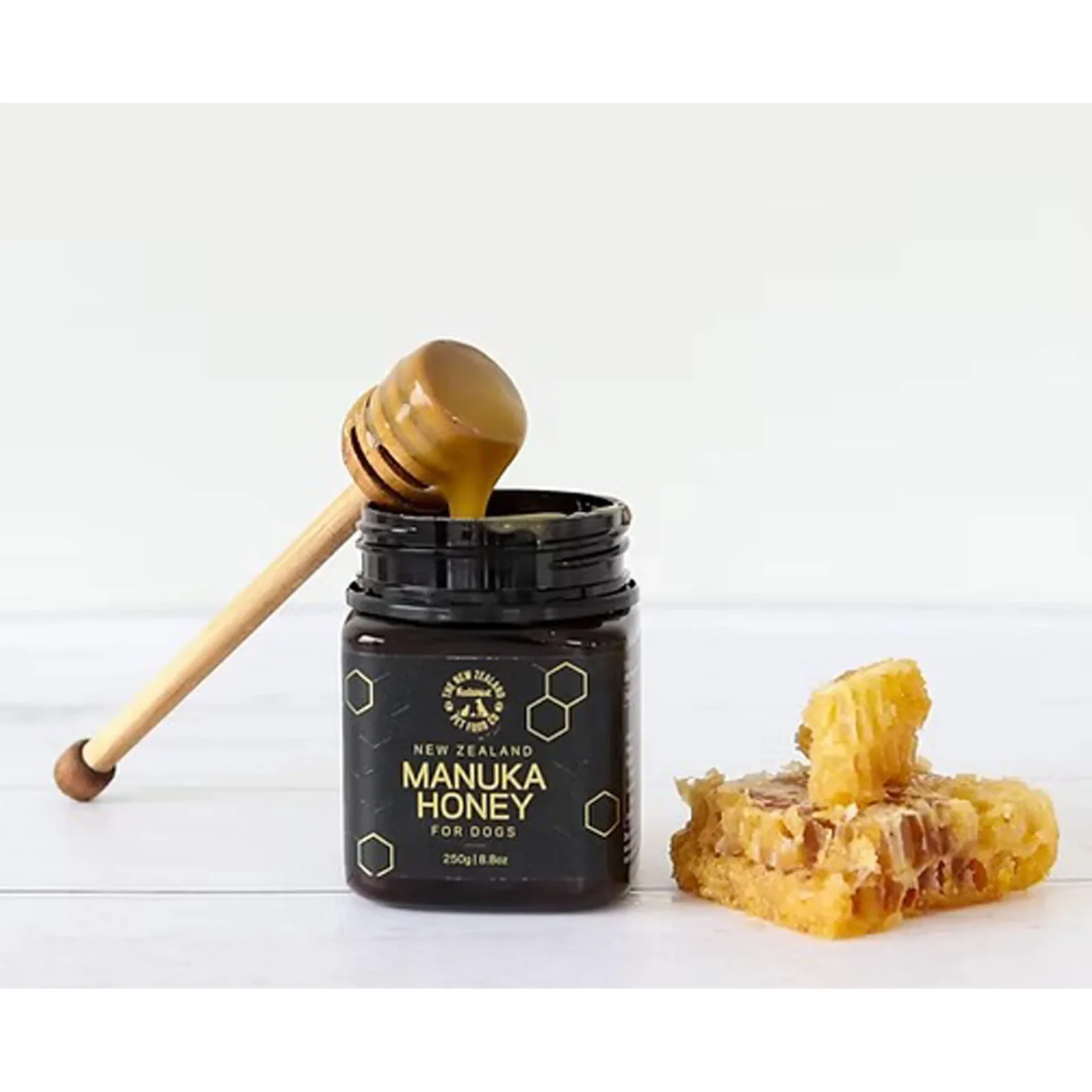 The New Zealand Natural Pet Food Co. WOOF Manuka Honey Dog Treat & Topper - Image 2