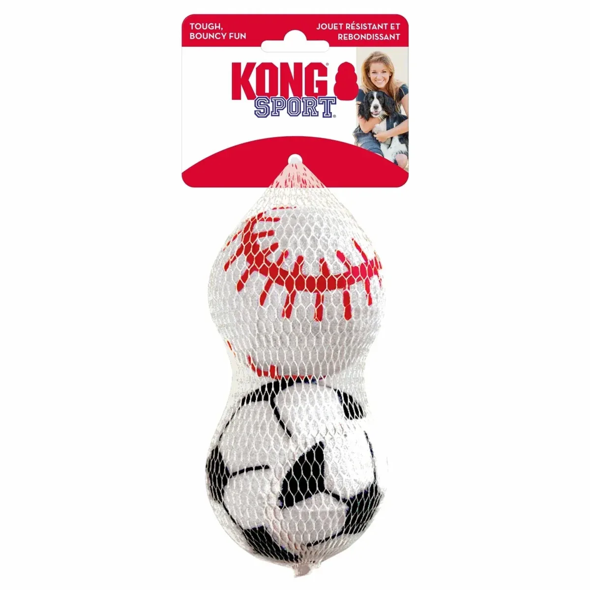 KONG Sport Balls Dog Fetch Dog Toy Assorted - Image 2