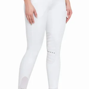 George H Morris Ladies Add Back Silicone Knee Patch Breeches - Premium Coolmax Microfiber Euroseat Riding Pants
