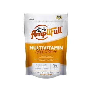 NutriSource Amplifull Multivitamin Soft Chews for Dogs