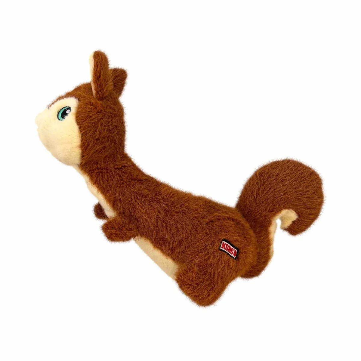 KONG Scruffs Squirrel Dog Plush Dog Toy Medium/Large - Image 2