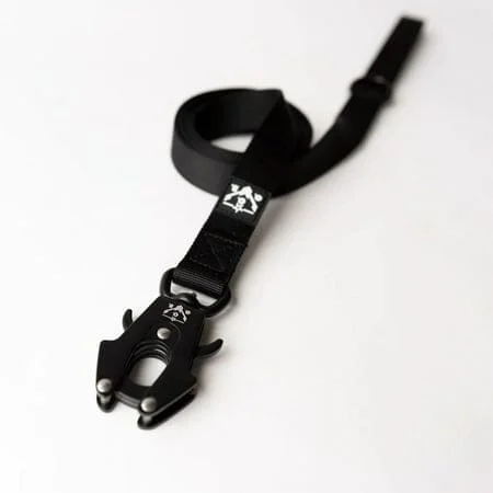 Operation Good Boy Tactical Military-Grade 360-Swivel Aviation Aluminum Clip Dog Leash