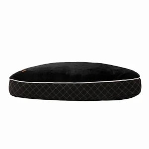 Halo Natasha Rectangular Dog Bed - Quilted Plush Pet Bed with Removable Machine Washable Cover