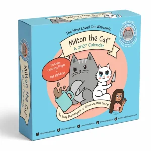 Milton the Cat™ 2027 Page-A-Day Calendar | The Most Loved Cat Webcomic