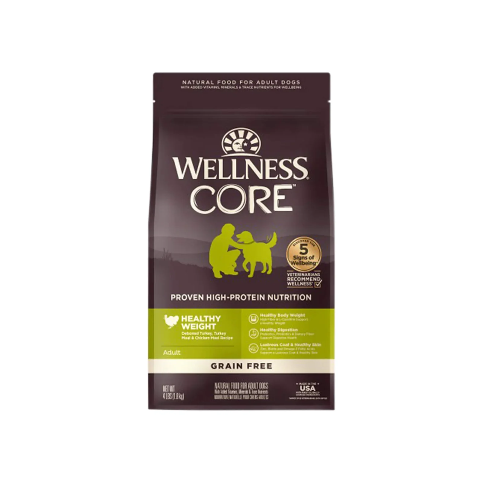 Wellness CORE Healthy Weight Grain Free Dry Dog Food