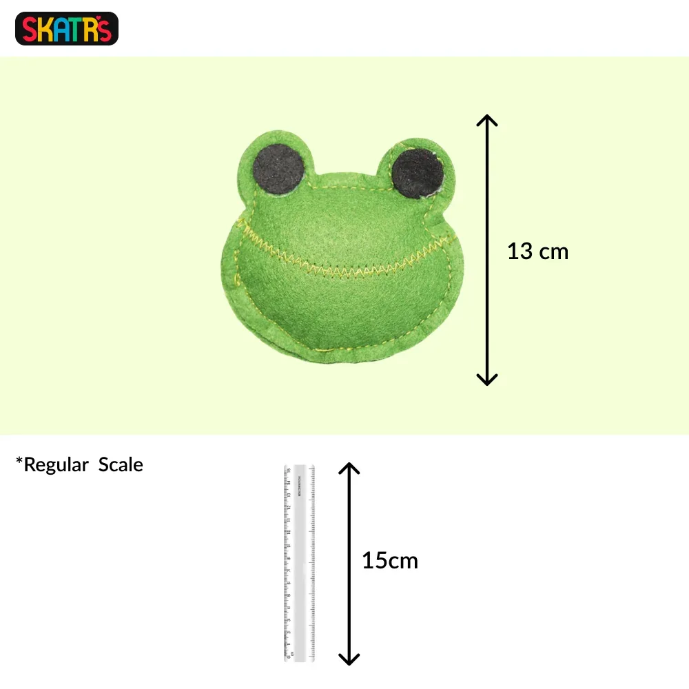 Skatrs Toadoo Frog Catnip Toy for Cats - Image 2