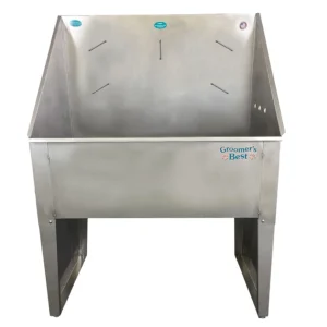 Groomer's Best Standard Tub, 24" x 36", Right Drain