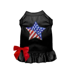Patriotic Star Dress & Tee - 4th of July Dog Outfit by Bark Fifth Avenue