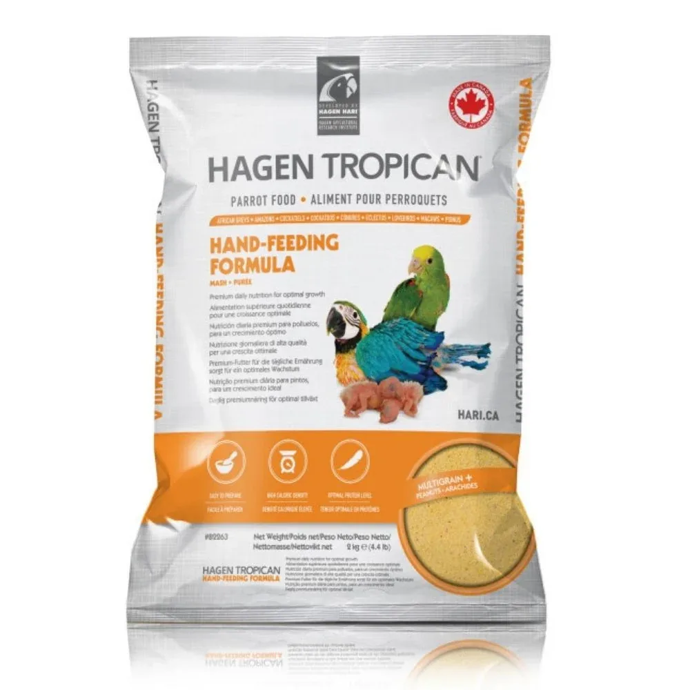 Hagen Tropican Hand Feeding Formula Bird Food (Yellow)