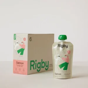 Rigby Organic Salmon Pouch - 6 Pack