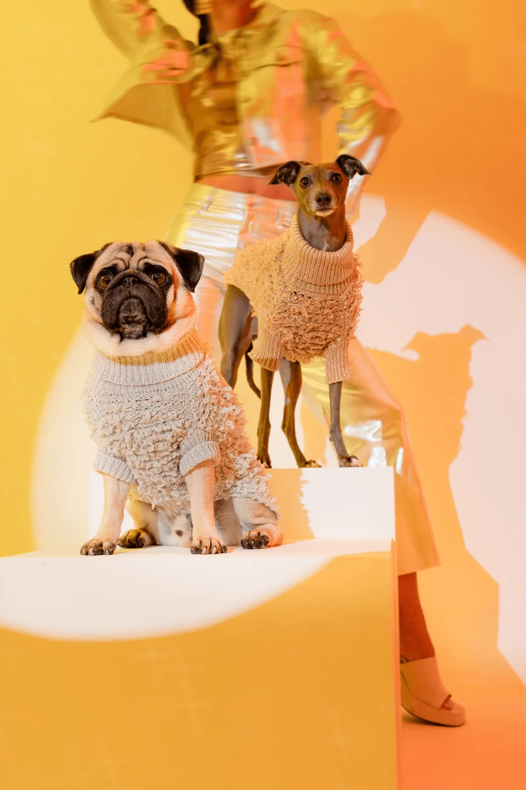 Metallic Curly Knit Jumper - Image 2
