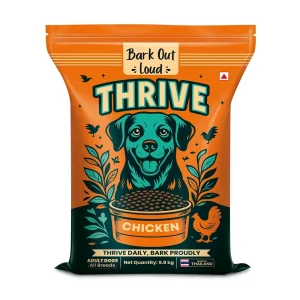 Bark Out Loud Thrive Chicken Flavour Adult Dog Dry Food