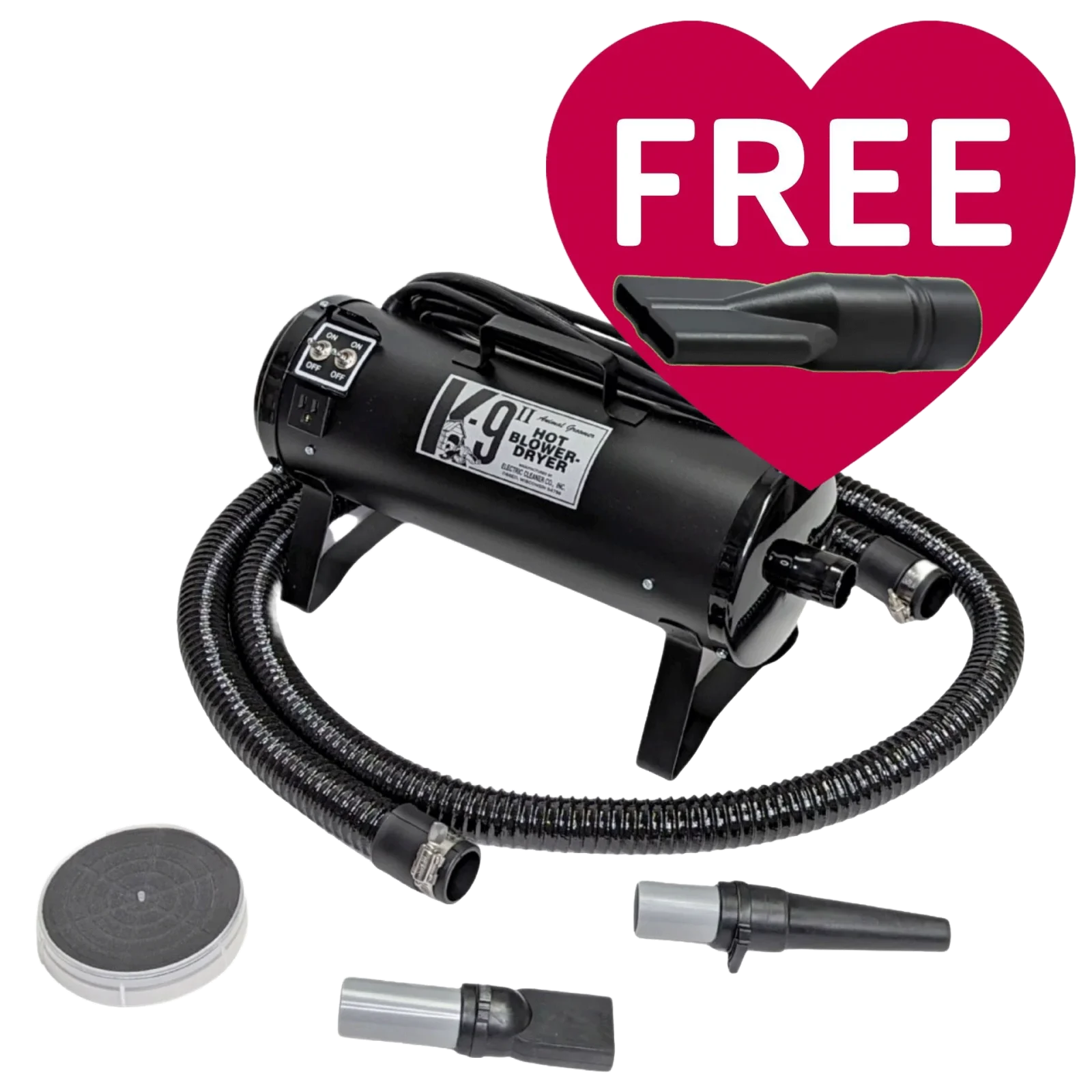 K-9 II Dog Dryer With FREE Water Peeler