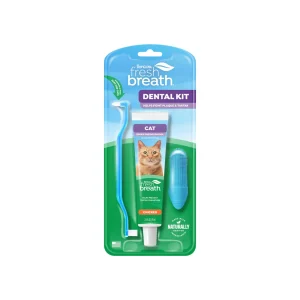 Tropiclean Fresh Breath Odor & Tartar Control Cat Dental Kit