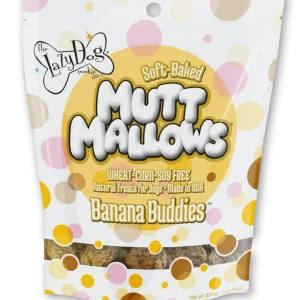 Lazy Dog Mutt Mallows Banana Buddies Dog Treat 5 oz