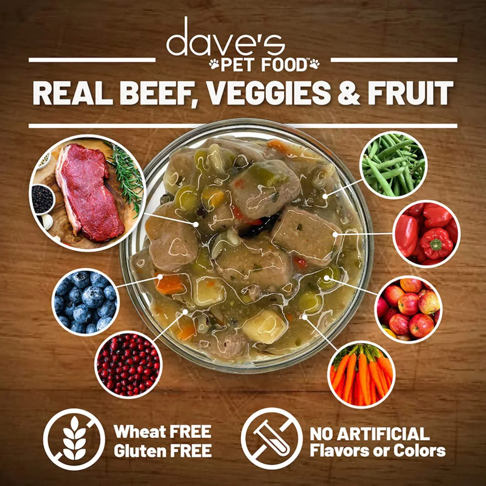 Dave's Pet Food Stewlicious Grain Inclusive Wet Dog Food - Image 2