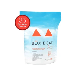 Boxiecat Air Extra Strength Multi-Cat Lightweight Plant-Based Cat Litter