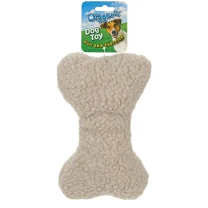Digger's Bone-Woolly Dog Toy 9 in