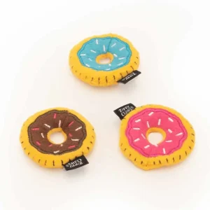 ZippyClaws Mini Donutz, 3-Count